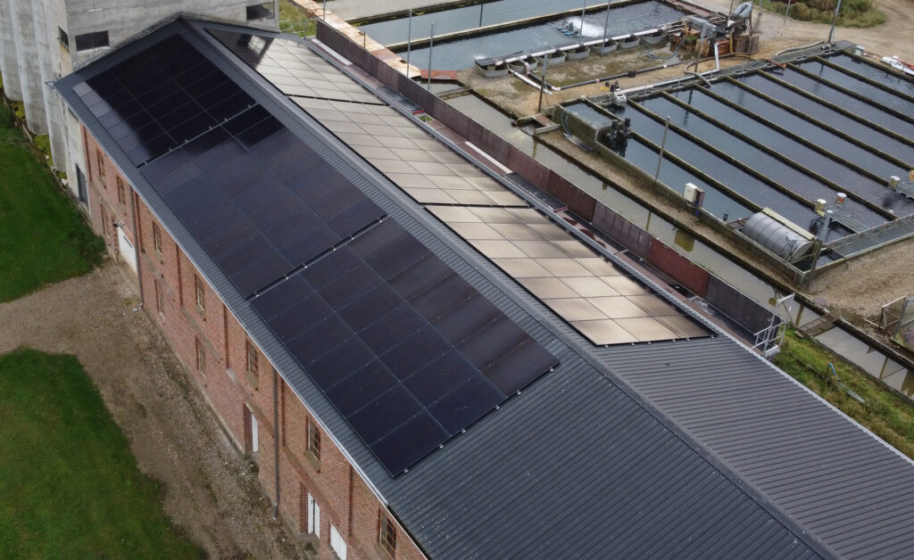 Solceller til industri