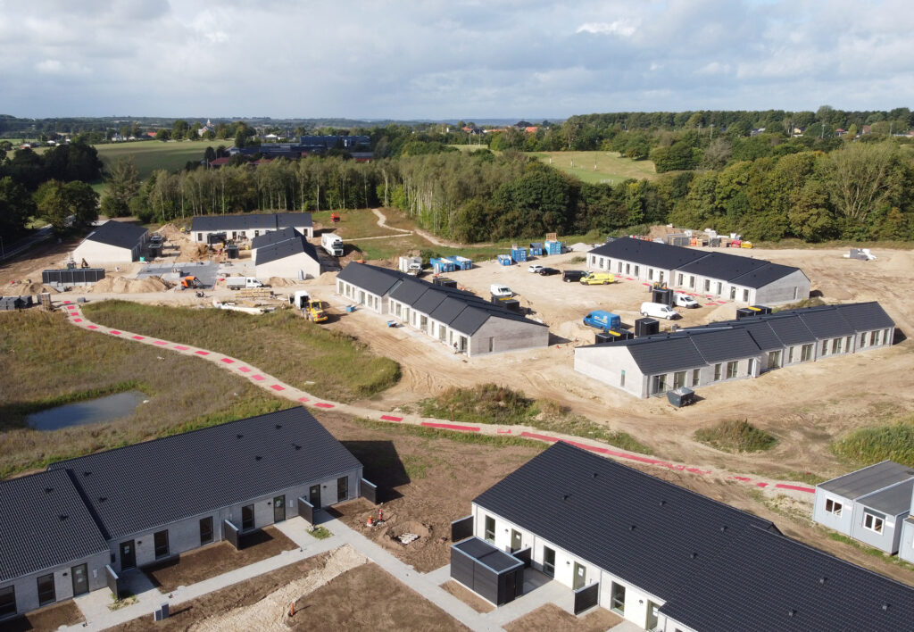 Solceller til boligbyggeri