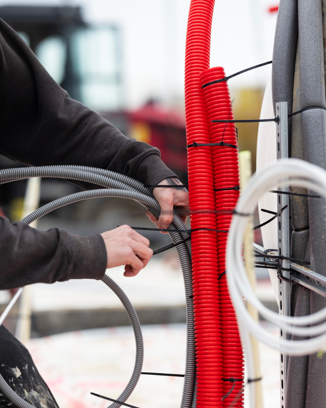 El-entreprisen på Engkæret og Søkæret – to boligprojekter i Aarhus.